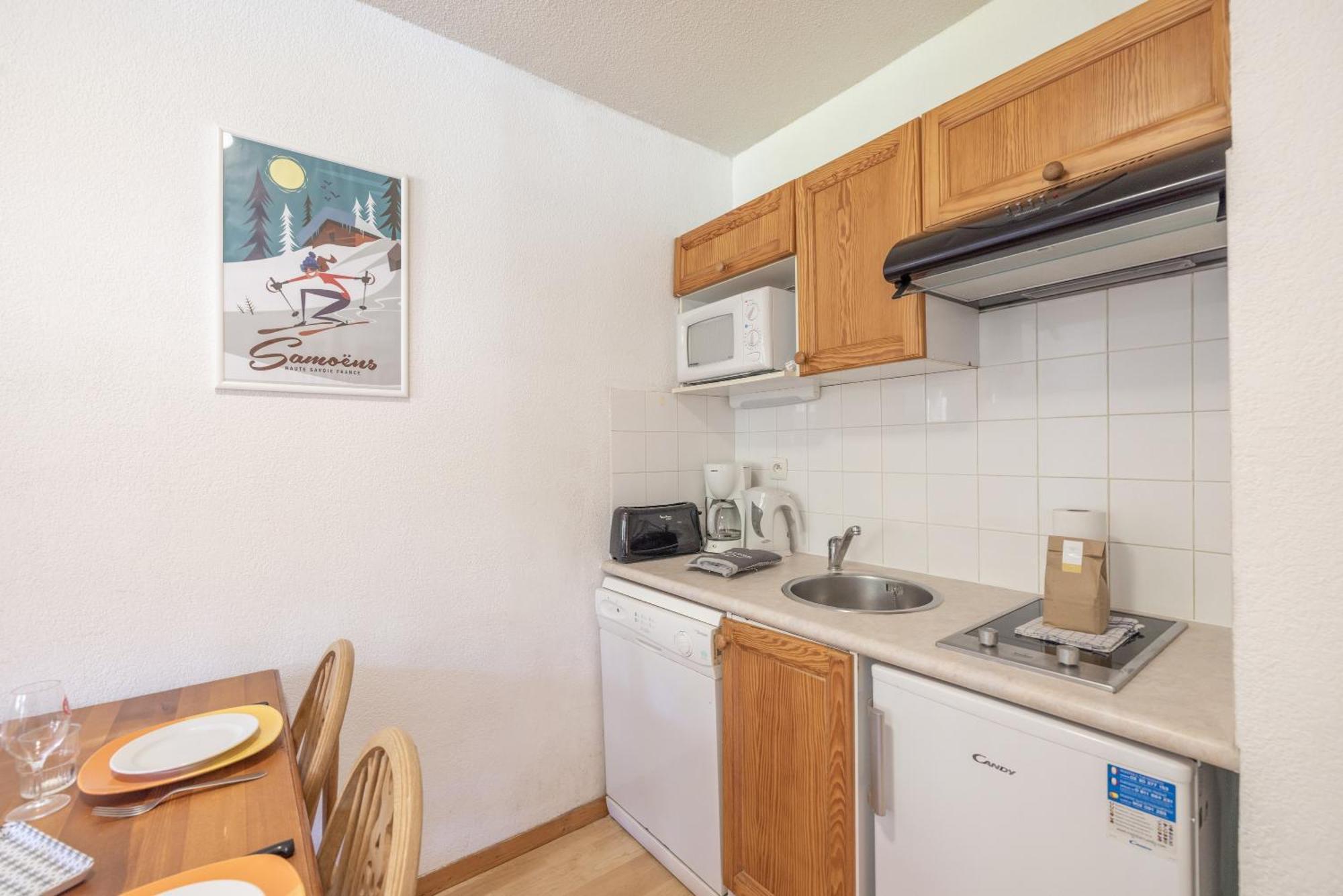 Appt Le Grand Tetras F14 - 4 Pers Apartman Samoëns Kültér fotó