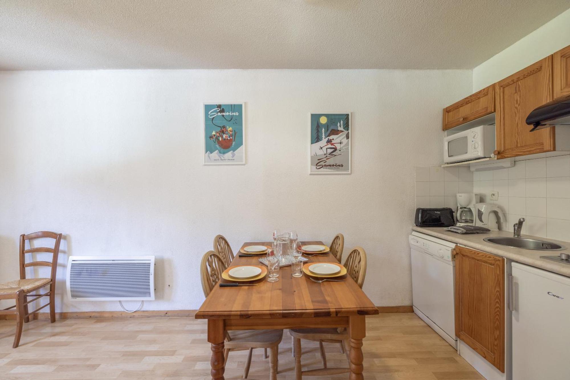 Appt Le Grand Tetras F14 - 4 Pers Apartman Samoëns Kültér fotó